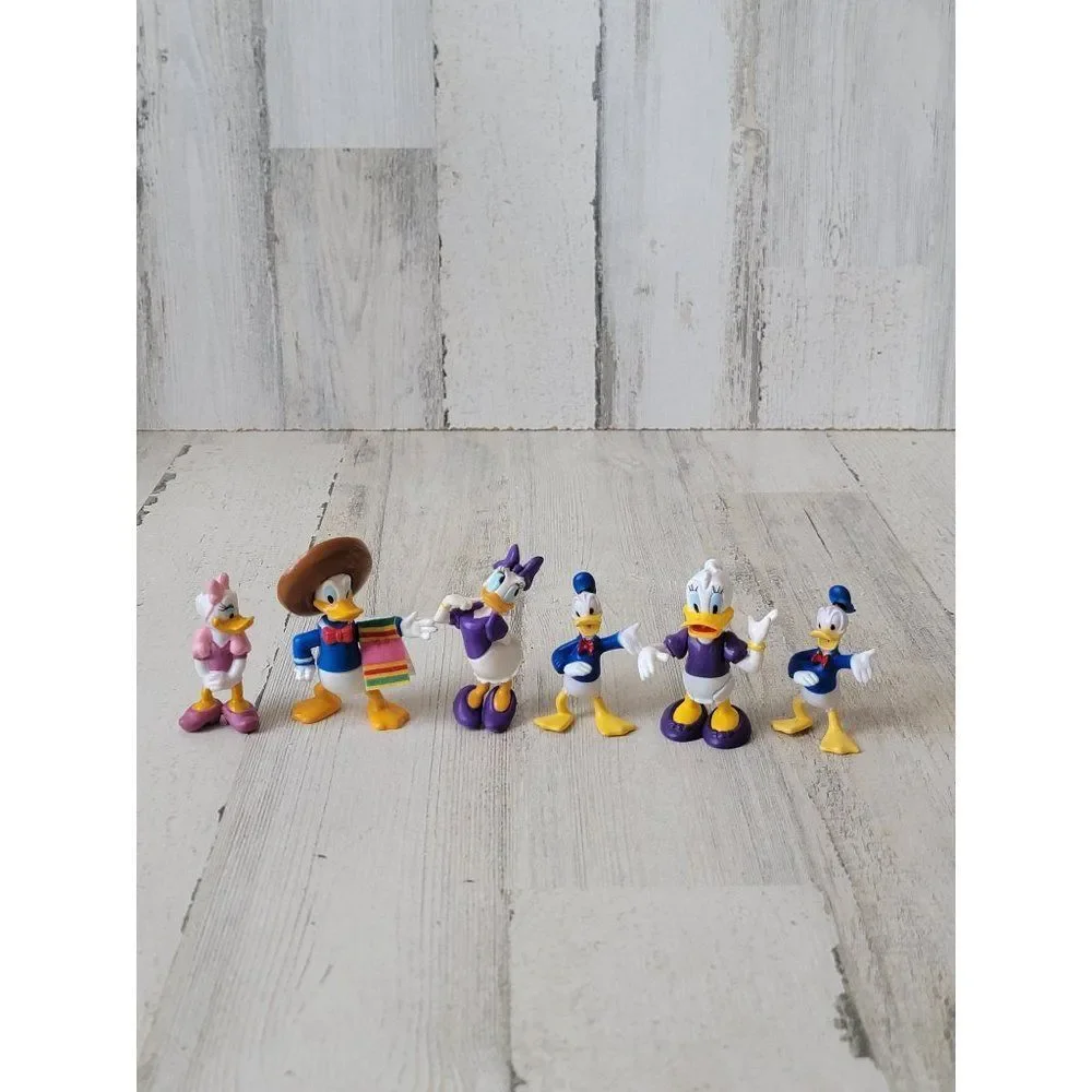 Daisy Donald Duck couple variety pack‎ toy Figure Set Disney